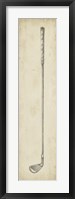 Vintage Golf Clubs II Framed Print