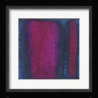 Indigo Meditation I Framed Print