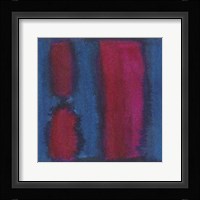 Indigo Meditation II Framed Print