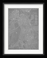 City Map of Boston Fine Art Print
