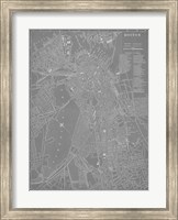 City Map of Boston Fine Art Print