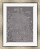 City Map of San Francisco Fine Art Print