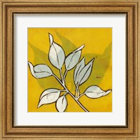 Gold Batik Botanical I Fine Art Print