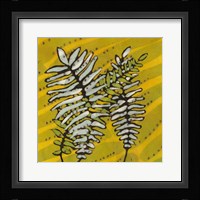 Gold Batik Botanical II Fine Art Print