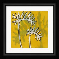 Gold Batik Botanical V Fine Art Print