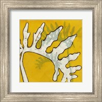 Gold Batik Botanical VI Fine Art Print