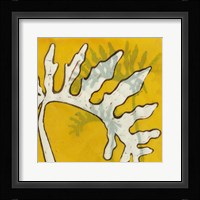 Gold Batik Botanical VI Fine Art Print