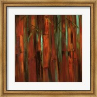 Sunset Bamboo I Fine Art Print
