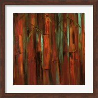 Sunset Bamboo I Fine Art Print