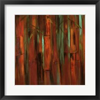 Sunset Bamboo I Fine Art Print