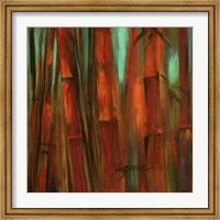 Sunset Bamboo II Fine Art Print