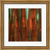 Sunset Bamboo II Fine Art Print