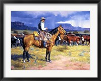 Great American Cowboy Fine Art Print