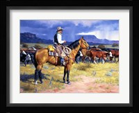Great American Cowboy Fine Art Print