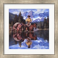Reflections of the Rockies Fine Art Print