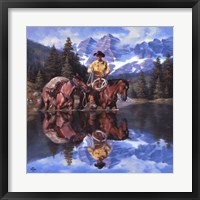 Reflections of the Rockies Fine Art Print