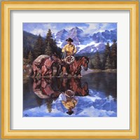 Reflections of the Rockies Fine Art Print