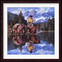 Reflections of the Rockies Fine Art Print