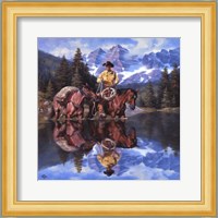 Reflections of the Rockies Fine Art Print