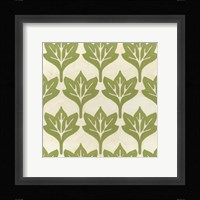 Cottage Leaves IV Framed Print