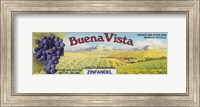 2-Up Vintage Wine Label I Fine Art Print