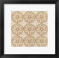 Floral Trellis I Framed Print