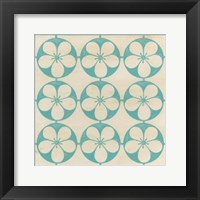Floral Trellis III Framed Print