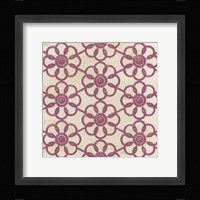 Floral Trellis IV Framed Print