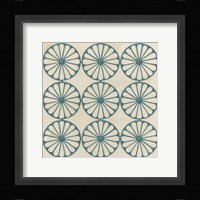 Floral Trellis V Framed Print