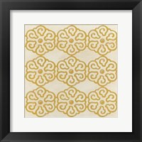 Floral Trellis IX Framed Print