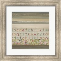 Alphabet I Fine Art Print