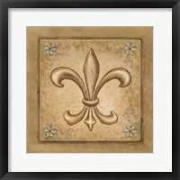 Fleur de Lis - Gold Fine Art Print