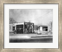 Harlow's Service Station, Anaheim 1930 Fine Art Print