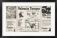 1950 Andy Anaheim Newspaper Ads Fine Art Print