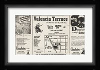 1950 Andy Anaheim Newspaper Ads Fine Art Print