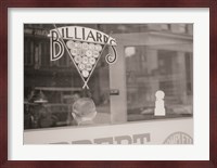 Billiards Hall, Greensboro, North Carolina Fine Art Print