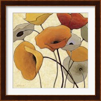 Pumpkin Poppies III Fine Art Print