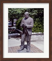 Statue of William Sidney Porter in Greensboro, North Carolina Fine Art Print