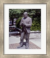 Statue of William Sidney Porter in Greensboro, North Carolina Fine Art Print