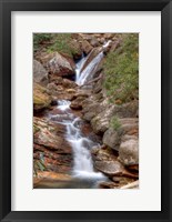 Skinny Dip Falls in Western North Carolina Fine Art Print