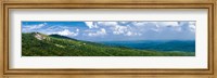 Panorama of the Blue Ridge Parkway Asheville, NC Fine Art Print