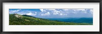 Panorama of the Blue Ridge Parkway Asheville, NC Fine Art Print