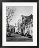 Salem College, General View, Salem Square, Winston-Salem, Forsyth County, NC Fine Art Print