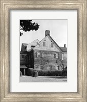 Salem College, Old Chapel Annex, 601 South Church Street, Winston-Salem, Forsyth County, NC Fine Art Print