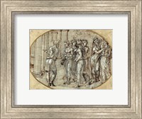 Odysseus and the Daughters of Lycomedes Fine Art Print