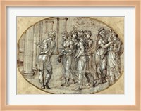 Odysseus and the Daughters of Lycomedes Fine Art Print
