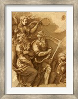 Victory, Janus, Chronos & Gaea Fine Art Print