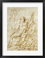 Hercules Resting after Killing the Hydra Fine Art Print