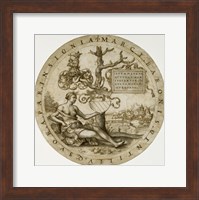 Study for a Stained-Glass Window with the Coat of Arms of the Barons von Paar Fine Art Print
