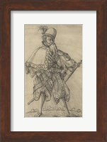 An Officer of the Rank of "Oberster Feldprofoss" in the Imperial Army Fine Art Print